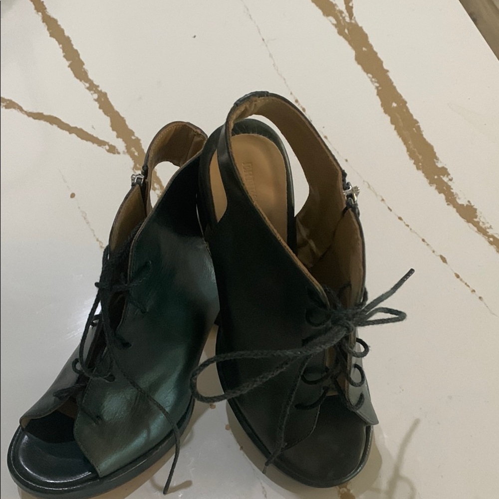 Ernesto Dolani Italian leather sandals size 39/ 9 - Picture 4 of 8